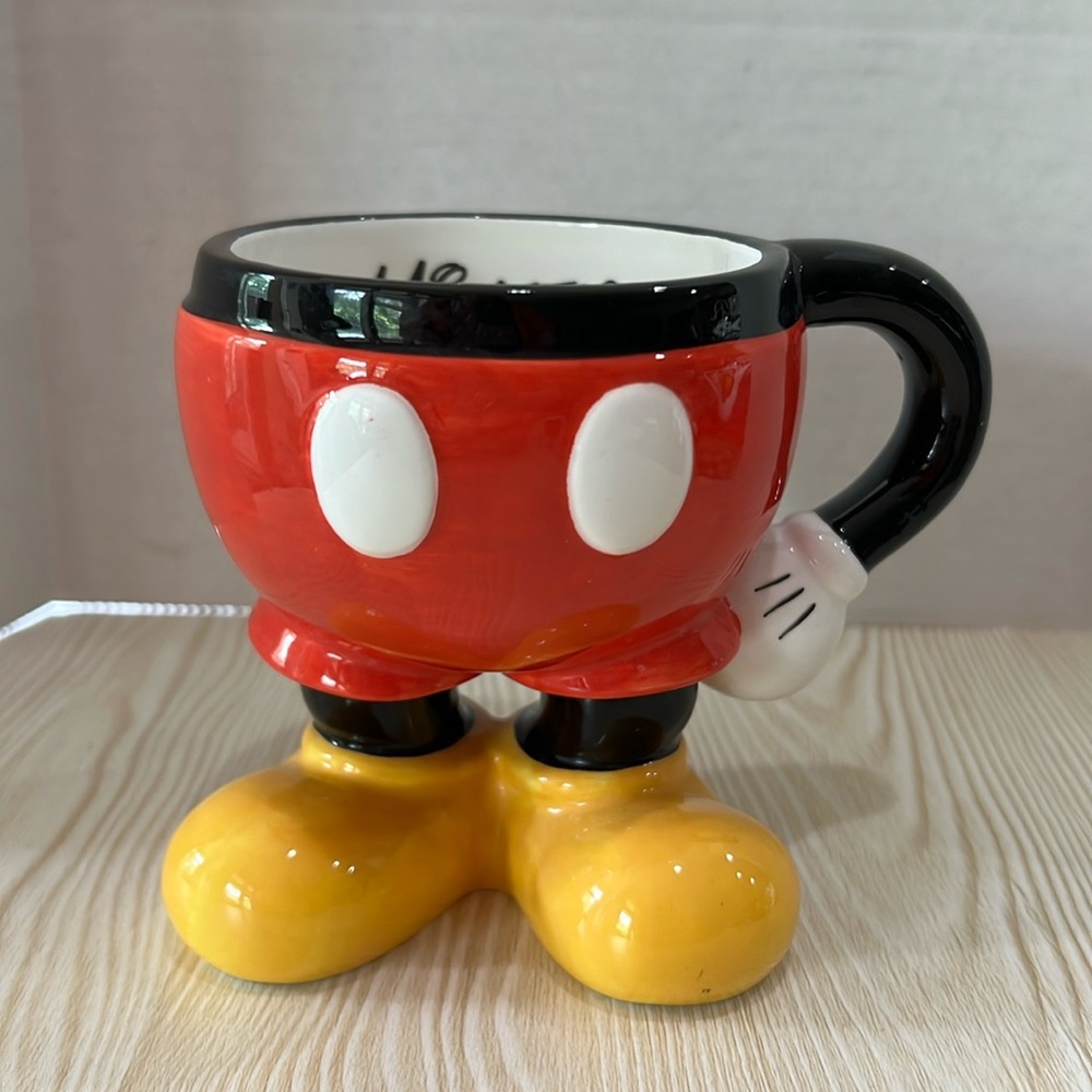 Vintage Mickey Mouse ceramic mug